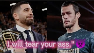 Usman Nurmagomedov respond it to Ilia Topuria 👿 [upl. by Etnoel]