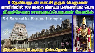 திருச்சேறை சாரநாதப்பெருமாள் கோயில் கும்பகோணம்  Thirucherai Saranathan Perumal Temple Kumbakonam [upl. by Sethi]