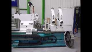 Tos Su 150 CNC lathe [upl. by Helprin535]