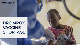 Mpox vaccine access for children lags in DRC [upl. by Anirhtak]