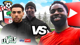 2 Pro Footballers vs 1 YouTuber  SOUTHAMPTON vs PK HUMBLE [upl. by Dermot]