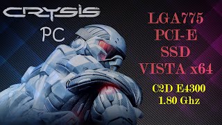 CrysisPC Test C2D E4300 180Ghz 06 [upl. by Shetrit]