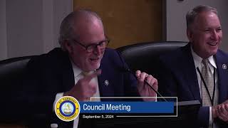 St Tammany Parish Council Meeting  September 5 2024 [upl. by Lokcin]