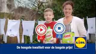 Lidl Formil Het witwasmiddel  TV Commercials [upl. by Lyrrehs]