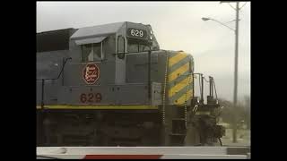 KCS Kansas City to Sulphur Springs March 1996 [upl. by Suidualc]