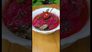 Beetroot Chutney Recipe kitchendhaba ytshorts healthy cooking [upl. by Ern]