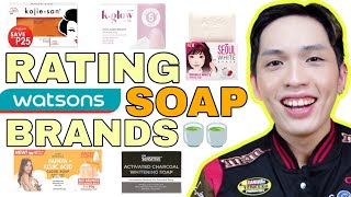 WATSONS WHITENING SOAP BRANDS  ANO BANG MAGANDA SIR LAWRENCE [upl. by Iphagenia185]