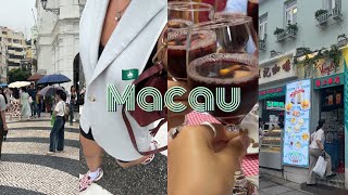 Macau Travel Vlog 🇲🇴 a day in macau cha chaan teng venetian casino amp portuguese chinese cusine🍷 [upl. by Nuoras89]