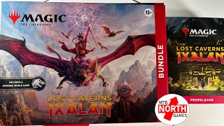 Lost Caverns of Ixalan Bundle and 2 Prerelease Kits Early Opening Magic the Gathering [upl. by Borreri842]