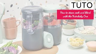 HOW TO STEAM COOK AND BLEND WITH THE NUTRIBABY ONE [upl. by Jose]