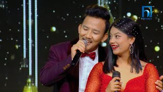 Binod Rai amp Triza Pradhan quotTimilai Kunai Palquot  The Voice of Nepal Season 5 2023 [upl. by Malek]