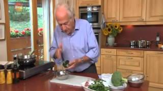 Michel Roux Poached Salmon with Bois Boudran Sauce YouTube [upl. by Schwartz64]