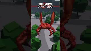 New Crab Boss Moveset  The Strongest Battlegrounds [upl. by Llevel]