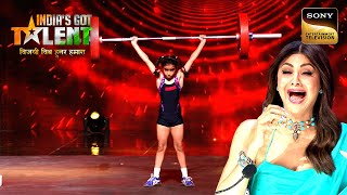 8 साल की इस नन्ही बच्ची ने 55 Kgs उठाकर बनाया नया Record  India’s Got Talent 10 Full Episode [upl. by Bradford]