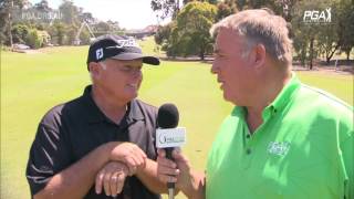 Quick questions with Peter Senior at the Australian Masters [upl. by Karin870]