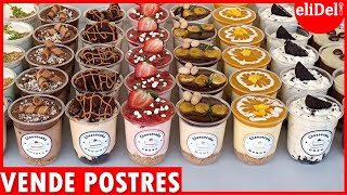 9 POSTRES para VENDER Sin HORNO Gana DINERO desde Casa CHEESECAKE Fáciles para EMPRENDER [upl. by Britta]