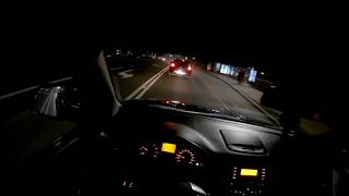 Ssangyong Korando C 2012 20i 149km  POV night drive [upl. by Dloreg]