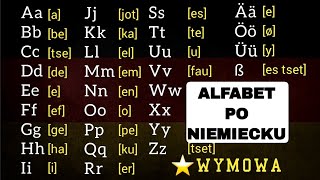 🇩🇪🇵🇱Alfabet niemiecki [upl. by Wilona]