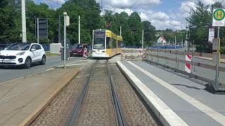 Plauen Tram 5 Waldfrieden  Plamag [upl. by Carlyn967]