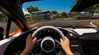 McLaren P1  The Crew Motorfest  Steering Wheel Gameplay [upl. by Brenza]