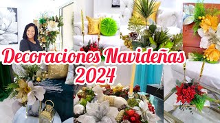 ideas para decorar sala en NavidadDecoraciónes Navideña sala  comedor y cocina Navidad 2024 [upl. by Osswald]