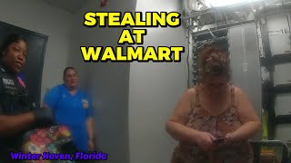 Stealing at Walmart  Winter Haven Florida  October 9 2023 [upl. by Nnairet469]