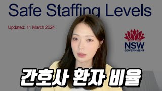 호주 간호사 환자 비율로 보는 한국 간호의 미래방향 [upl. by Lacefield669]