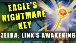 The Legend of Zelda Links Awakening Switch Eagles Tower Nightmare Key Boss Key location [upl. by Doane]