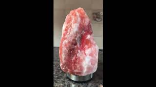 Review  Syntus Himalayan Salt Lamp 811 lbs Natural Pink Salt Rock Lamps [upl. by Fiske276]