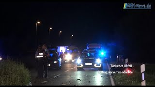 Rhein Pfalz Kreis Bobenheim Roxheim Grausamer Unfall 2 Motorradfahrer tödlich verletzt [upl. by Temhem]