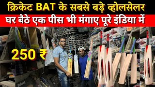 Cricket Bat Cheapest Market in Mumbai  Tenis Cricket Bat  indian Cricket  wholesle Market [upl. by Aneej]