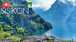 Beautiful Sisikon 🇨🇭Switzerland  Place to visit  Travel Guide 4K [upl. by Stelu]