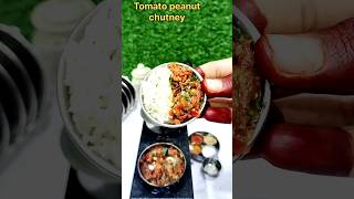 Must try Tomato peanut chutney Tomato chutney recipe miniature cooking shorts viral kids [upl. by Emolas]