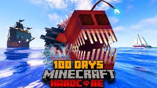 100 Days In An Underwater World In Hardcore Minecraft [upl. by Sophi916]