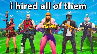 I Hired EVERY BOSS In Fortnite [upl. by Wiencke]