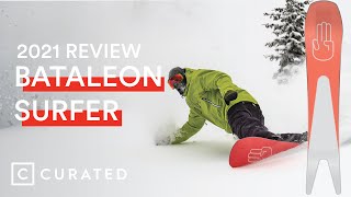 2021 Bataleon Surfer Snowboard Review  Curated [upl. by Noitsirhc]