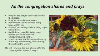 9222024 Lindale Mennonite Church Worship Service [upl. by Laural]