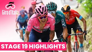 Bouwman SPRINTS To Victory In Tight Finish  Giro dItalia 2022  Stage 19  Highlights [upl. by Saberhagen]