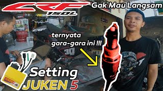 CRF 150L INDONESIA  Setting Ulang ECU BRT JUKEN5 [upl. by Nileuqcaj]