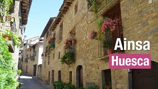 Aínsa un pueblo con mucho ecanto en Huesca [upl. by Atkinson]