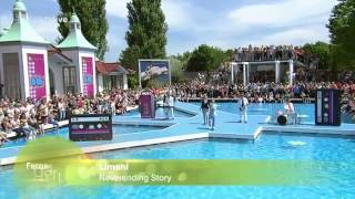 Limahl  Neverending story German TV ZDF Fernsehgarten 2552014 [upl. by Akihsay]