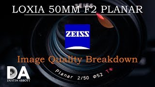 Zeiss Loxia 50mm F2 Planar IQ Breakdown  4K [upl. by Oicaroh]