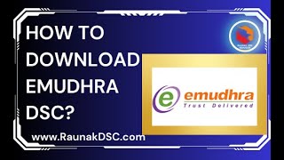 How to Download Emudhra DSC  Encryption Digital Signature emudhra digitalsignaturecertificate [upl. by Pinkham765]