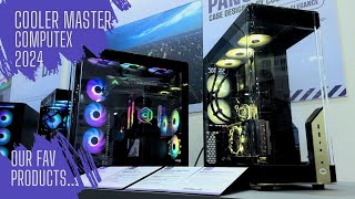 Cooler Master Computex 2024 our fav ProductsCases AIO´s and more [upl. by Laniger]