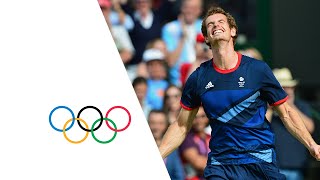 Andy Murray Wins Olympic Gold Medal v Roger Federer  London 2012 Olympics [upl. by Haral719]