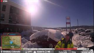 Digging Out Cars amp Trucks After Snowstorm  Live Stream Archive [upl. by Esoranna]