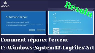 Comment réparer Windows System32 Logfiles Srt Srttrail Txt [upl. by Enerehs]