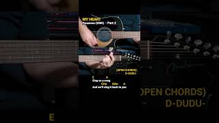 My Heart  Paramore 2005 Easy Guitar Chords Tutorial with Lyrics Part 2 SHORTS REELS [upl. by Irem151]