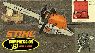 STIHL MS261 CHAINSAW COMPRESSION TEST AND REVIEW OF THE CHEAPEST COMPRESSION TEST KIT ON THE MARKET [upl. by Tierza227]