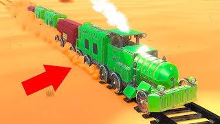 BUILD THE BEST TRAIN CHALLENGE Trailmakers [upl. by Kussell]